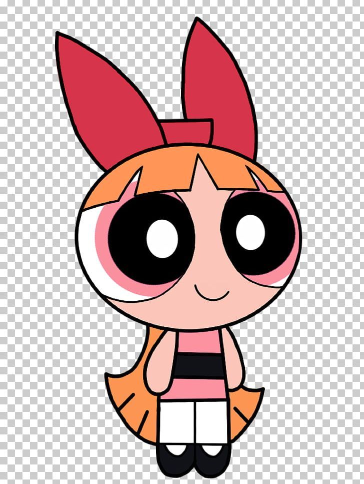 the powerpuff girls cartoon character with big eyes