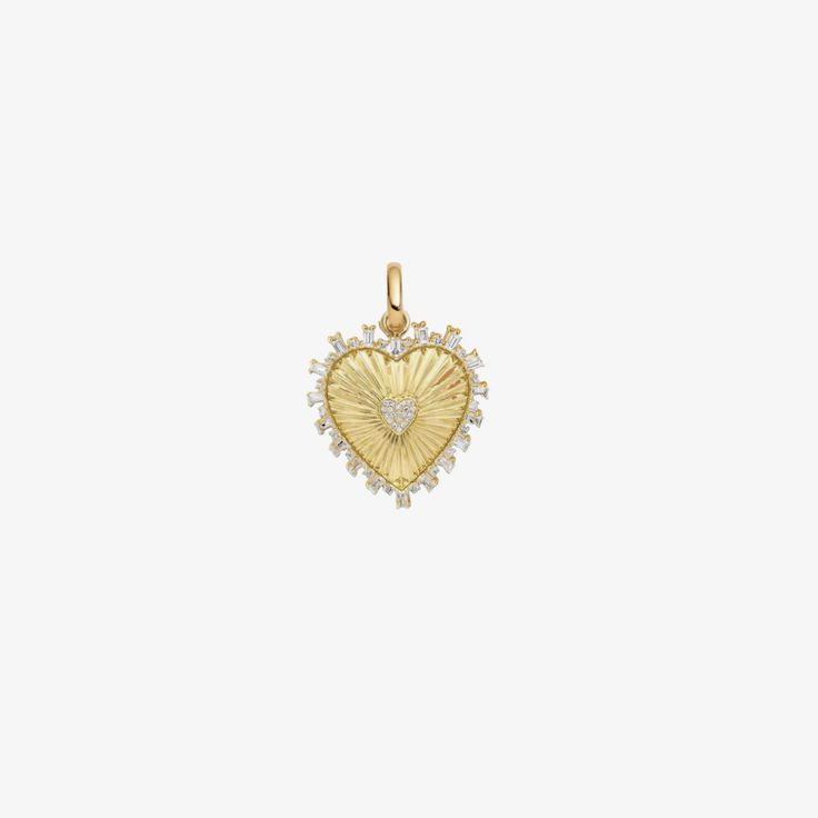 The Lucky Charms GOLD – Lankri's Gold Heart Charm Pendant, Everyday Yellow Gold Pendant Charms, Gold Heart Charms For Jewelry Making, Gold Plated Heart Charm Pendant, Valentine's Day Heart Pendant Dangling Charms, Valentine's Day Heart-shaped Dangling Charms, Gold Vintage Charm Heart Pendant, 14k Gold Charms For Valentine's Day Gift, Vintage Gold Heart Pendant Charm