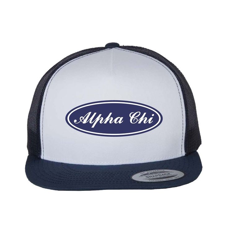 Ali & Ariel Navy Road Trip Trucker Hat (available for all sororities) Navy Embroidered Baseball Cap, Navy Hat With Embroidered Logo And Flat Brim, Navy Curved Bill Hat With Embroidered Logo, Navy Flat Brim Hat With Embroidered Logo, Blue Cotton Snapback Hat With Embroidered Logo, Navy Embroidered Cap, Navy Cotton Baseball Cap With Embroidered Logo, Navy Cotton Hat With Embroidered Logo, Navy Flat Brim Cotton Hat