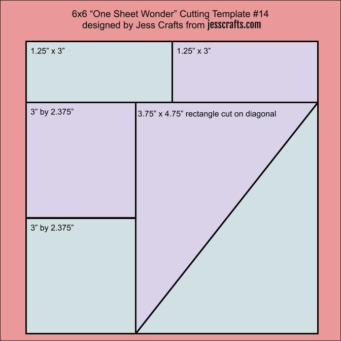 a diagram showing how to make a quilt with the measurements for each piece in it