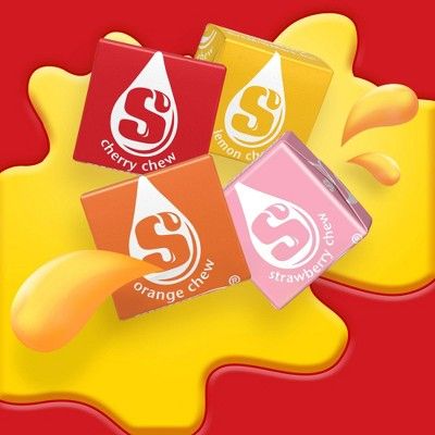 an advertisement for orange juice with three cubes in the shape of letters s and w