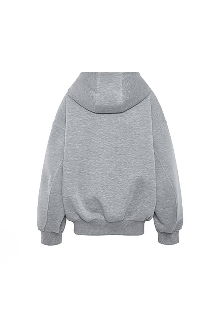 Oversized Comfort with Practical Details This grey zip-up hoodie features an oversized design for maximum comfort and style. Made from soft, thick fabric, it’s perfect for various occasions. The hood and front pockets add practicality and comfort. Pair with jeans or sweatpants for a casual, stylish look. Style #: WWAJ431 Baggy Sleeves, Oversized Zip Up Hoodie, Tank Top Skirt, Casual Activewear, Black Backless Dress, Silk Knit, Casual Stylish, Thick Fabric, Dress Hats