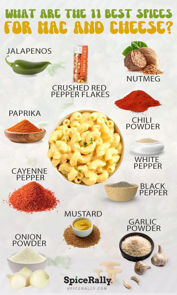 what are the best spices for mac and cheese?