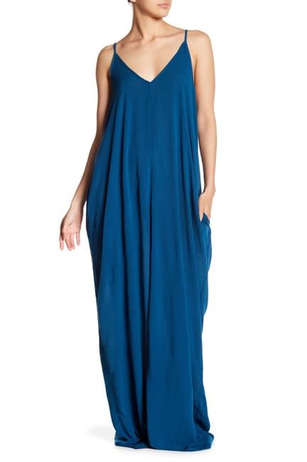 Love Stitch | Gauze Maxi Dress | Nordstrom Rack Bohemian Lounge, Gauze Maxi Dress, Strap Maxi Dress, Deep Turquoise, Natural Boho, Spaghetti Strap Maxi Dress, Love Stitch, Women's Cover Up, Gauze Fabric