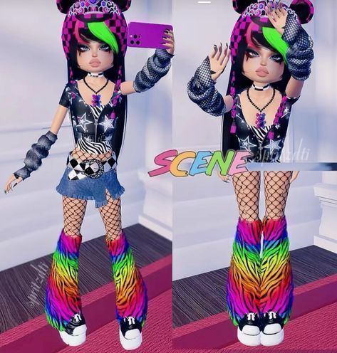 Fancy Dress Code, Black Homecoming Dress, Scene Outfits, Aesthetic Roblox Royale High Outfits, Theme Dress, Y2k Dress, Combo Dress, Scene Kids, Royal Outfits