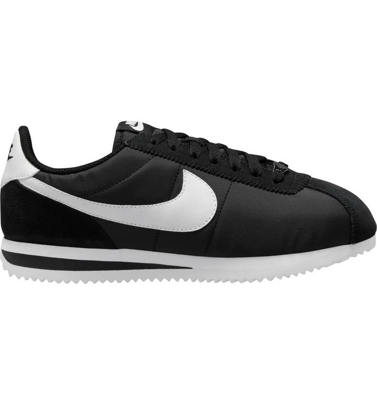 Nike Cortez TXT Sneaker (Women) | Nordstrom Nike Sneakers With Contrast Sole For Running, Nike Sneakers With Contrast Sole For Jogging, Classic Running Shoes With Contrast Sole For Streetwear, Nike Custom Sneakers With Rubber Sole For Jogging, Classic Nike High-top Running Shoes, Classic Sneakers With Rubber Waffle Outsoles For Jogging, Classic Nike Running Shoes With White Sole, Retro Black Sneakers For Running, Retro Black Running Sneakers