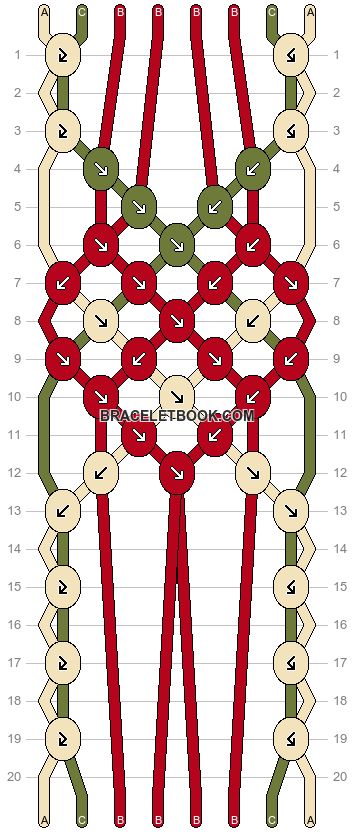 the diagram shows how to make an ornament for christmas wreaths and other holiday decorations