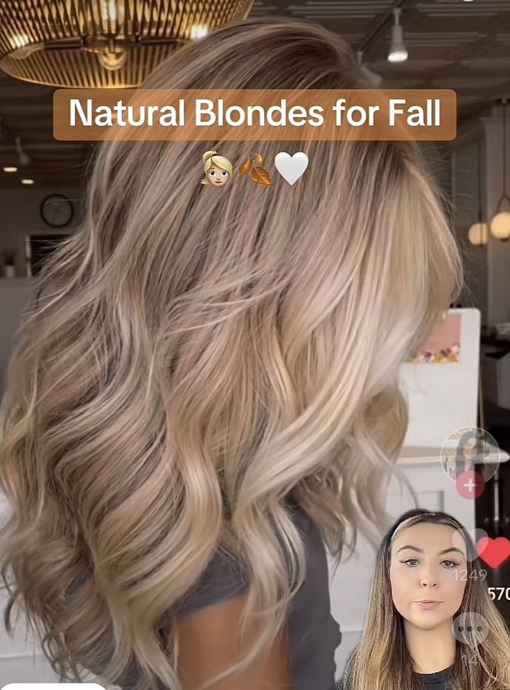 Bellami Pearl Blonde Extensions, Fall Blonde Inspiration, Fall Hair Dirty Blonde, October Blonde Hair, Fall Blonde Color Ideas, Blonde Hair Transition To Fall, Hair Color Fall Blonde, Fall Hair Brown And Blonde, Fall Baylage Hair Blonde