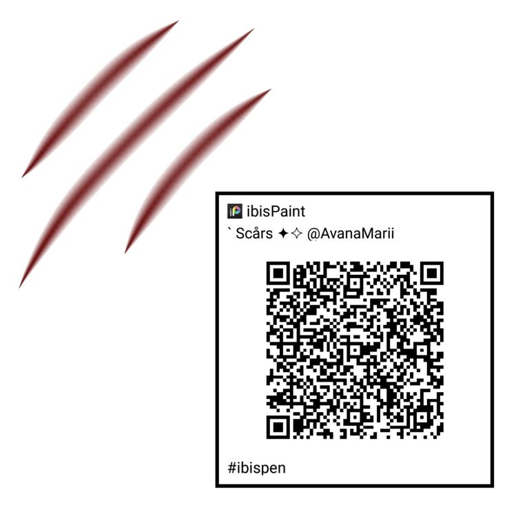 a qr - code is shown with red streaks coming out of it