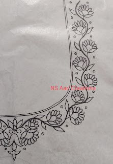 a drawing of a mirror with flowers and leaves on it's side, in black ink