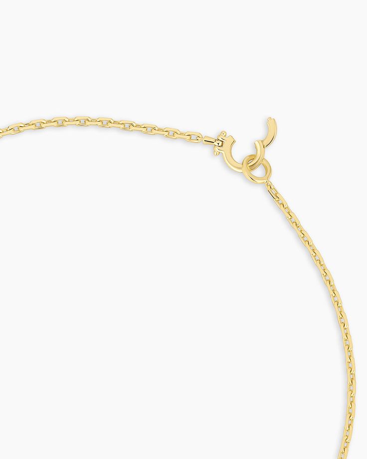 Wear this versatile chain necklace your way. Wear it with other necklaces for a fully layered look, alone for a more pared back vibe, or have fun customizing it with charms. The options are endless.  Asher Delicate Necklace in 18k Gold, Women's by gorjana Classic Jewelry With Cable Chain For Layering, Classic Jewelry Cable Chain For Layering, 14k Gold Cable Chain Charm Necklaces For Layering, 14k Gold Cable Chain Charm Necklace For Layering, Minimalist Yellow Gold Charm Necklace With Cable Chain, 14k Gold Charm Necklaces With Adjustable Oval Link Chain, 14k Gold Oval Link Charm Necklaces With Adjustable Chain, Yellow Gold Cable Chain Charm Necklace For Layering, Yellow Gold Link Charm Necklace With Cable Chain