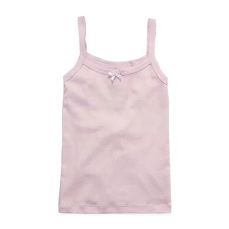 This handy 3-pack of big girl's camisoles by Maidenform are the perfectcomfy everyday layering pieces for her wardrobe. Made from 100% cotton, this multi-pack includes 3 round-neck camisoles in assorted colors - wear them with anything from jeans to shorts or skirts. Neckline: Round NeckSleeve Length: SleevelessFiber Content: 100% CottonFabric Description: KnitCare: Machine Wash, Tumble DryCountry of Origin: Imported Seamless Cotton Camisole, Solid Cotton Camisole Top, Pink Cotton Tank Camisole, Cute Cotton Tank Camisole, Cute Cotton Cami Tank Top, Pink Cotton Spaghetti Strap Top, Pink Cotton Cami Top, Pink Cotton Camisole Top, Pink Cotton Camisole With Tank Straps