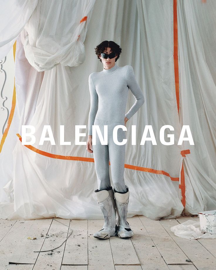 Balenciaga Winter 2023 Campaign Tyler Mitchell, Faux Mink Coat, French Couture, The Metamorphosis, Black Evening Gown, Cristóbal Balenciaga, Spanish Fashion, Film Clips, Winter 23