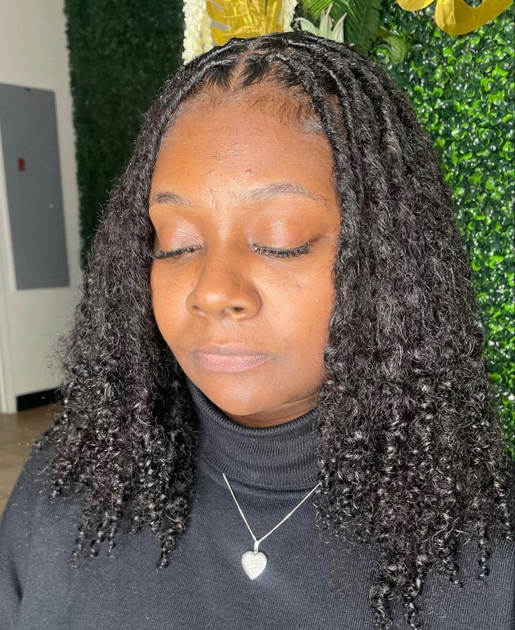 Curly Loc Extensions, Locs With Curly Ends Real, Dreads With Curly Ends, 10 Inch Loc Extensions Styles, Locks With Curly Ends, Curly End Locs, Long Loc Extensions, Textured Loc Extensions, Locs With Loose Ends