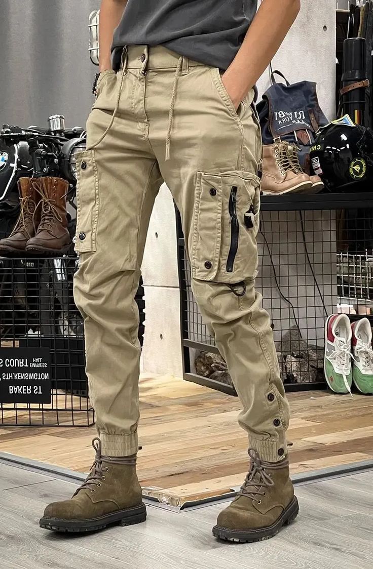 High Quality Mens Camo Navy Tactical Slim Fit Cargo Joggers For Outdoor Hip Hop Work Harem Y2K Design 231019 From Cong00, $9.06 | DHgate.Com Men Techwear, Navy Trousers Men, Streetwear Plus Size, Plus Size Male, Mens Cargo Trousers, Military Cargo Pants, Navy Trousers, Cargo Pants For Men, Mens Trousers Casual