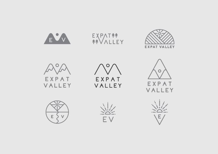 logos designed for the expat valley