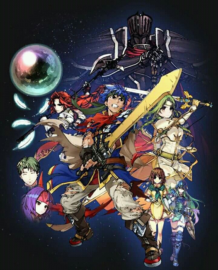 an image of some anime characters with swords