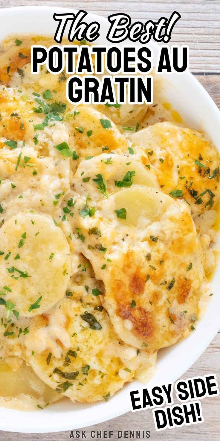 the best potato au gratin recipe is easy to make and tastes great for dinner