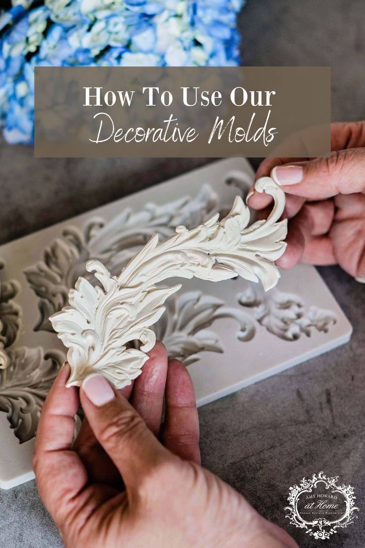 how to use our decorative molds