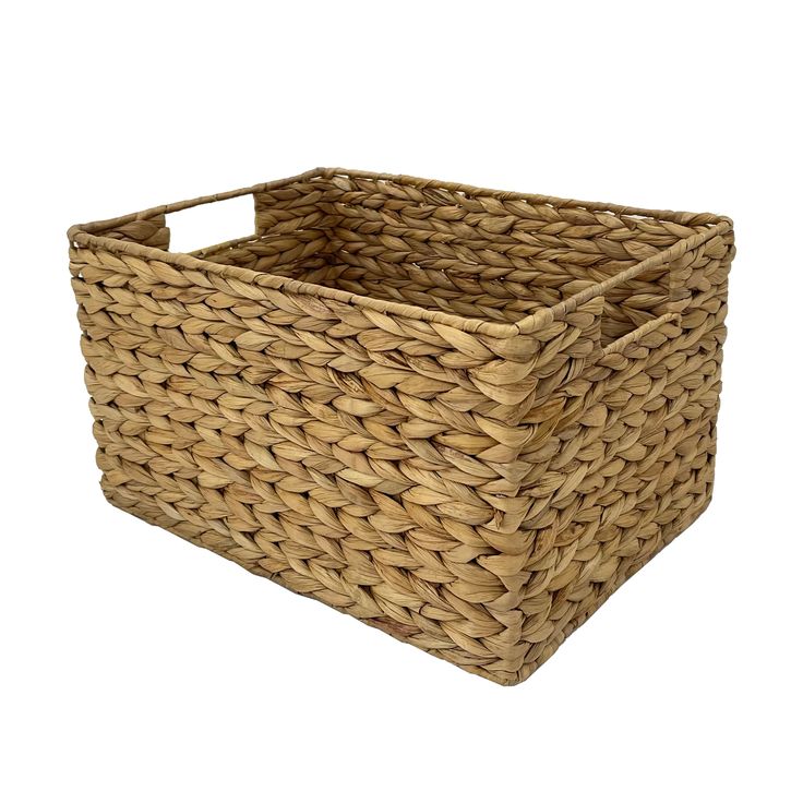 an empty basket is shown on a white background