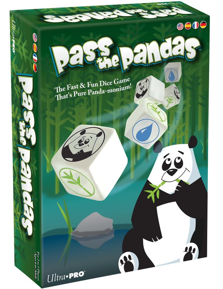 the box for pass the pandas game