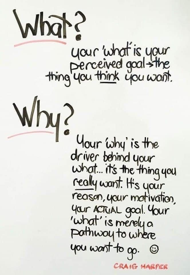 a white piece of paper with writing on it that says, what? why?