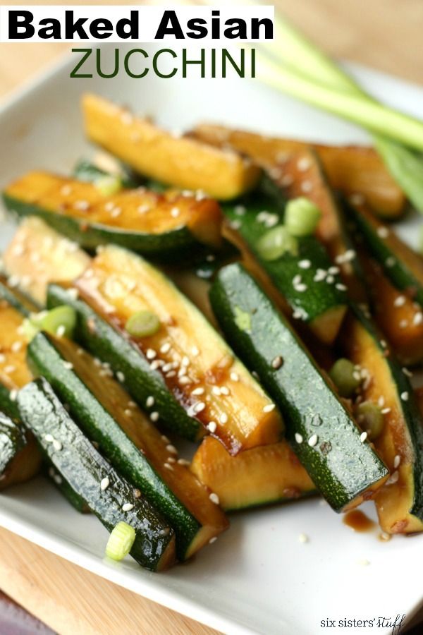 Japanese Zucchini, Healthier Sides, Spiralized Zucchini Recipes, Roasted Zucchini Recipes, Grilled Zucchini Recipes, Asian Sides, Asian Veggies, Zucchini Side Dishes, Csa Box