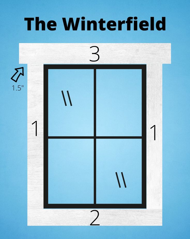 an image of a window with the words the winterfield on it and numbers below