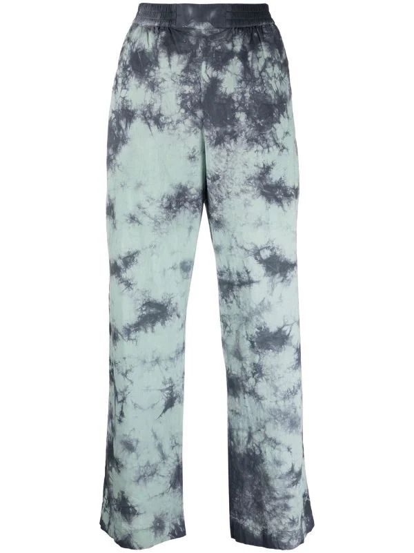 tie-dye wide leg trouser Tie Dye Print, Pajama Pants, Tie Dye, Wide Leg, Sweatpants, Trousers, Dye, High Waisted, Pants