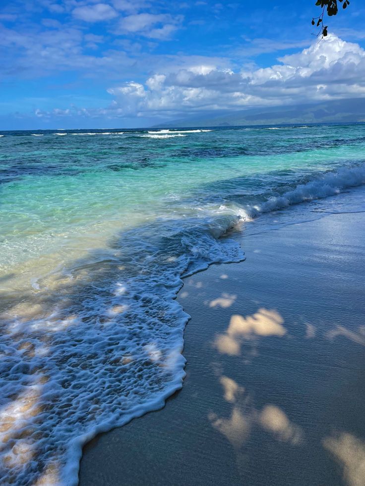 the beach is clean and clear for us to see