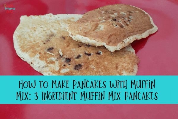 how to make pancakes with nuttin mix 3 ingredient muffin mix pancakes