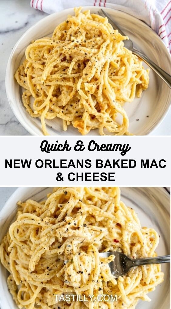 New Orleans-style mac & cheese using spaghetti and three kinds of cheese! The creamiest comfort food ever. 🧀🍝 #CheesyDelights #FamilyDinners Ultimate Mac And Cheese, Baked Dish, Baked Mac And Cheese Recipe, New Orleans Style, Mac Cheese Recipes, Baked Mac N Cheese, Baked Mac, Elbow Macaroni, Pasta Shapes