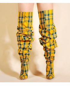 Shoes – Angel Brinks Plaid Boots, Blue Stuffed Animals, Angel Brinks, Tabi Boots, White Crossbody Bag, Knee High Heels, Brown Crossbody Bag, Women Boots, Clueless