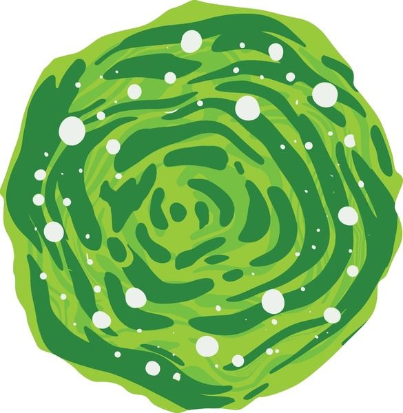 a green cabbage with white dots on it