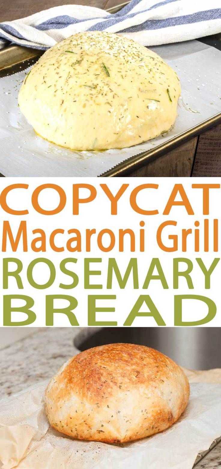 this is an image of copycat macaroni and cheese rosemary bread on a baking sheet