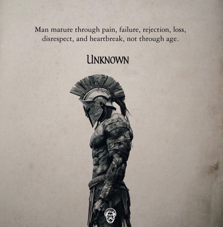 Spartan Quotes Warriors, Spartan Quotes, Male Artworks, Life Quotes Inspirational Motivation, Stoicism Quotes, Gangsta Quotes, Powerful Inspirational Quotes, Stoic Quotes, Man Up Quotes