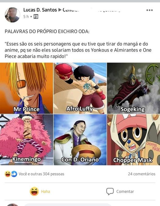 an image of some anime characters on facebook