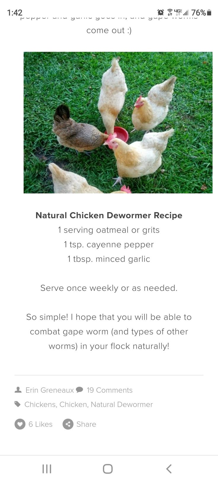 an image of chickens in the grass with text about how to use chicken downer recipes