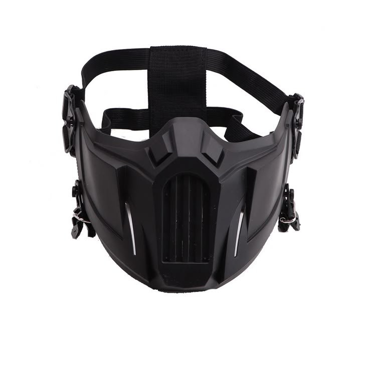 BLACK MASK TECHWEAR Techwear Mask, Techwear Accessories, Techwear Shoes, Black Techwear, Techwear Fashion, Half Mask, Half Face Mask, Cool Masks, Tactical Clothing