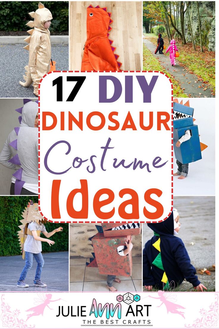 the ultimate list of 17 diy dinosaur costume ideas for kids that are easy to make