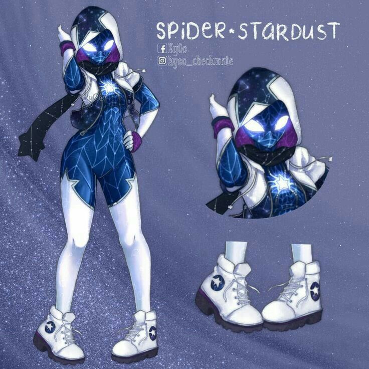 an image of spider - stardust costume and shoes