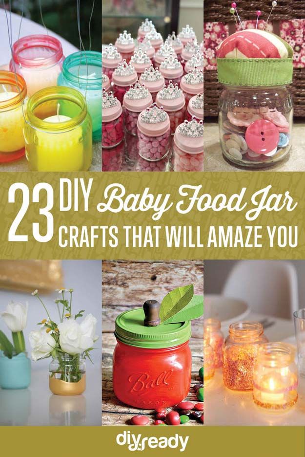 baby food jar crafts that will amaze you