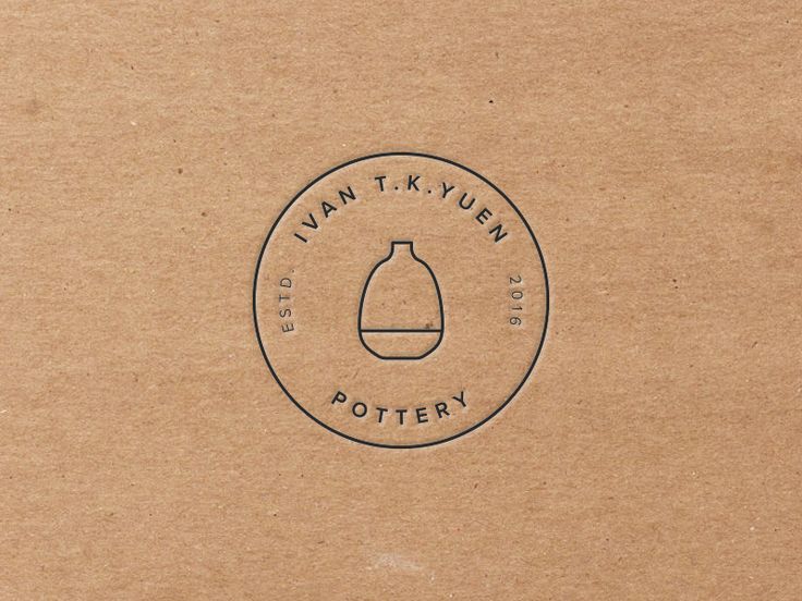 a brown box with a bottle logo on it