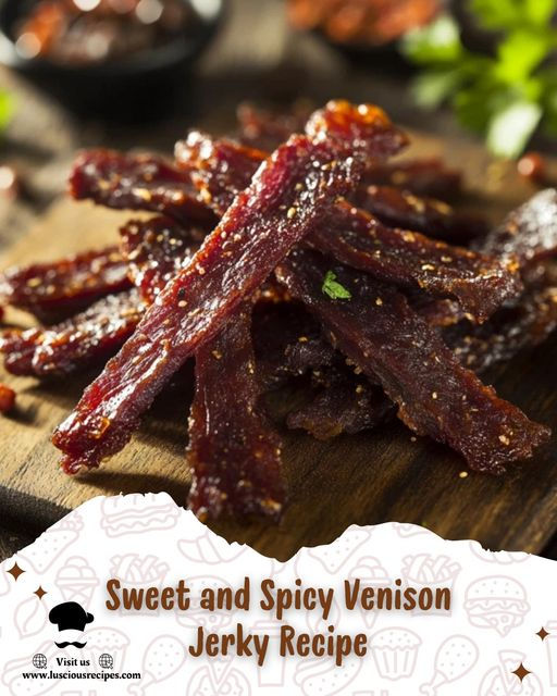 sweet and spicy venison jerk recipe on a cutting board