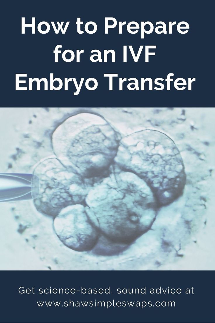 the cover of how to prepare for an ivf embyo transferer book