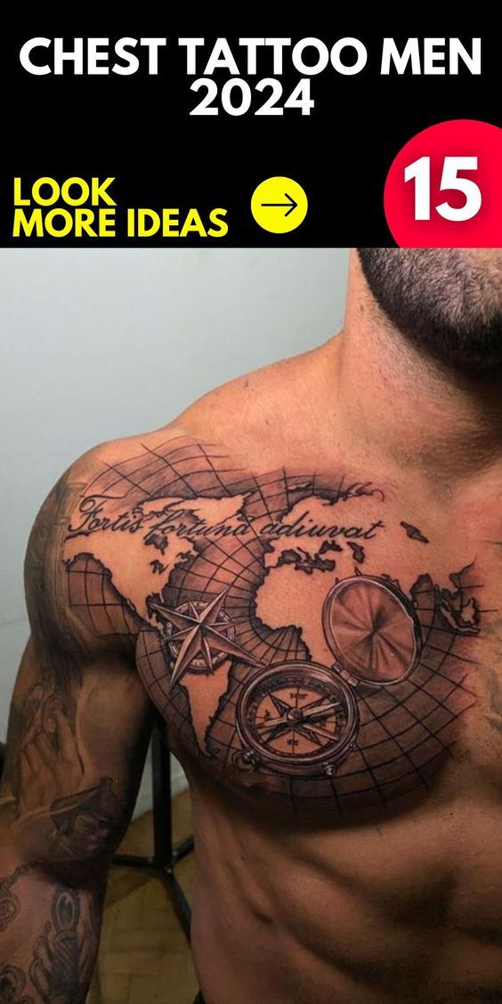 Tattoo Ideas For Men Sleeve And Chest Tattoo Men, Chest And Half Sleeve Tattoo Men, Men’s Tattoos Chest, Men’s Chest And Arm Tattoos, Full Shoulder Tattoo Men, Tree Tattoo Men Chest, Mens Tattoos Chest, Men Tattoo Ideas Chest, Chest To Shoulder Tattoo Men