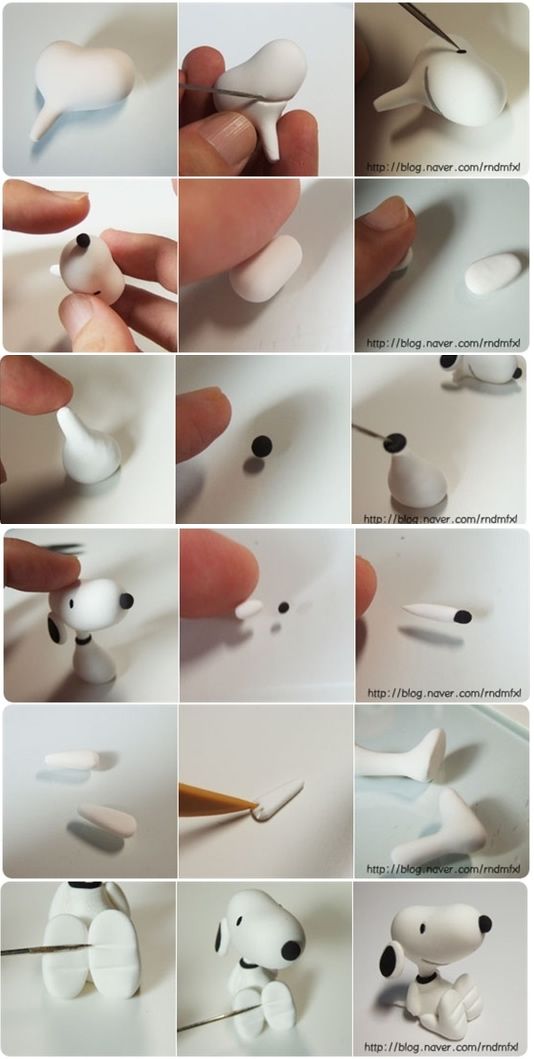 the instructions for how to make an adorable dog toothbrush holder