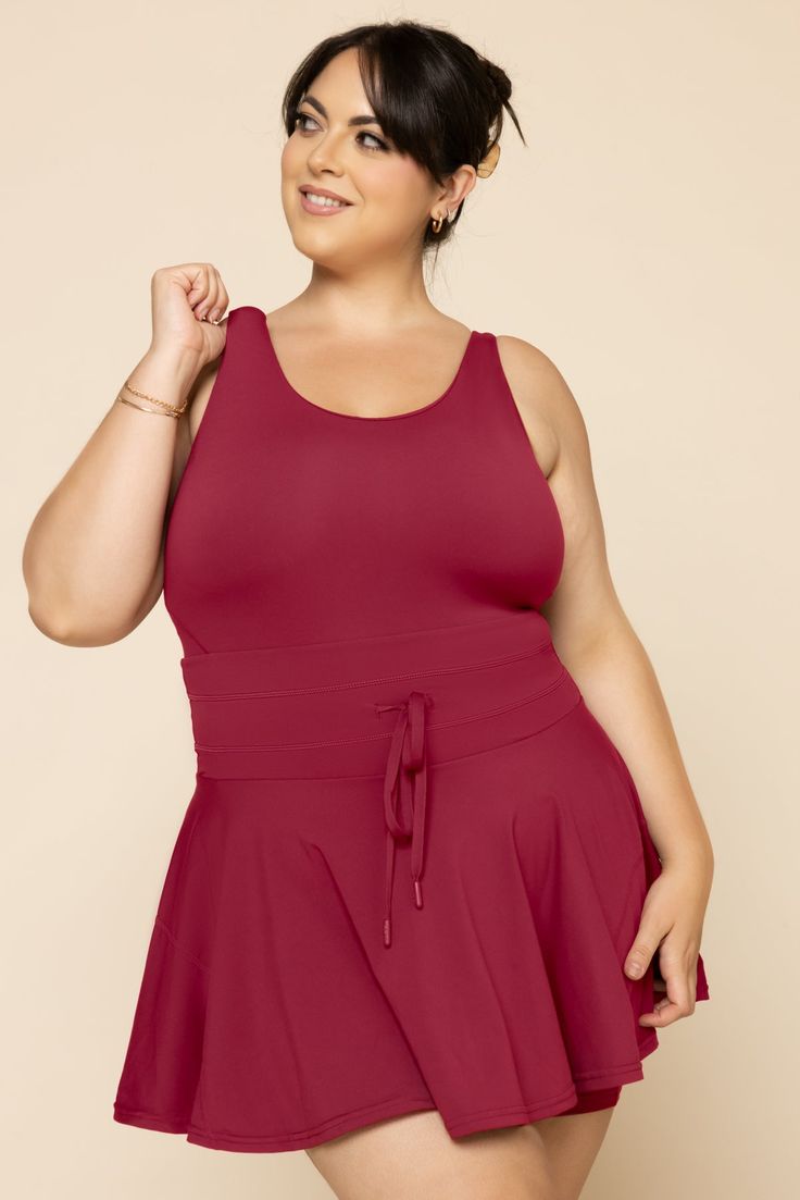 From dancing to hiking to tennis to running, to running to Trader Joe’s... this all-in-one dress is one of our most versatile pieces we’ve ever designed. Active Wear Dresses, Long Sleeve Shrug, Short Bra, Leggings Hoodie, Bra Dress, Twirl Dress, Trader Joe, Fall Color, Short Leggings