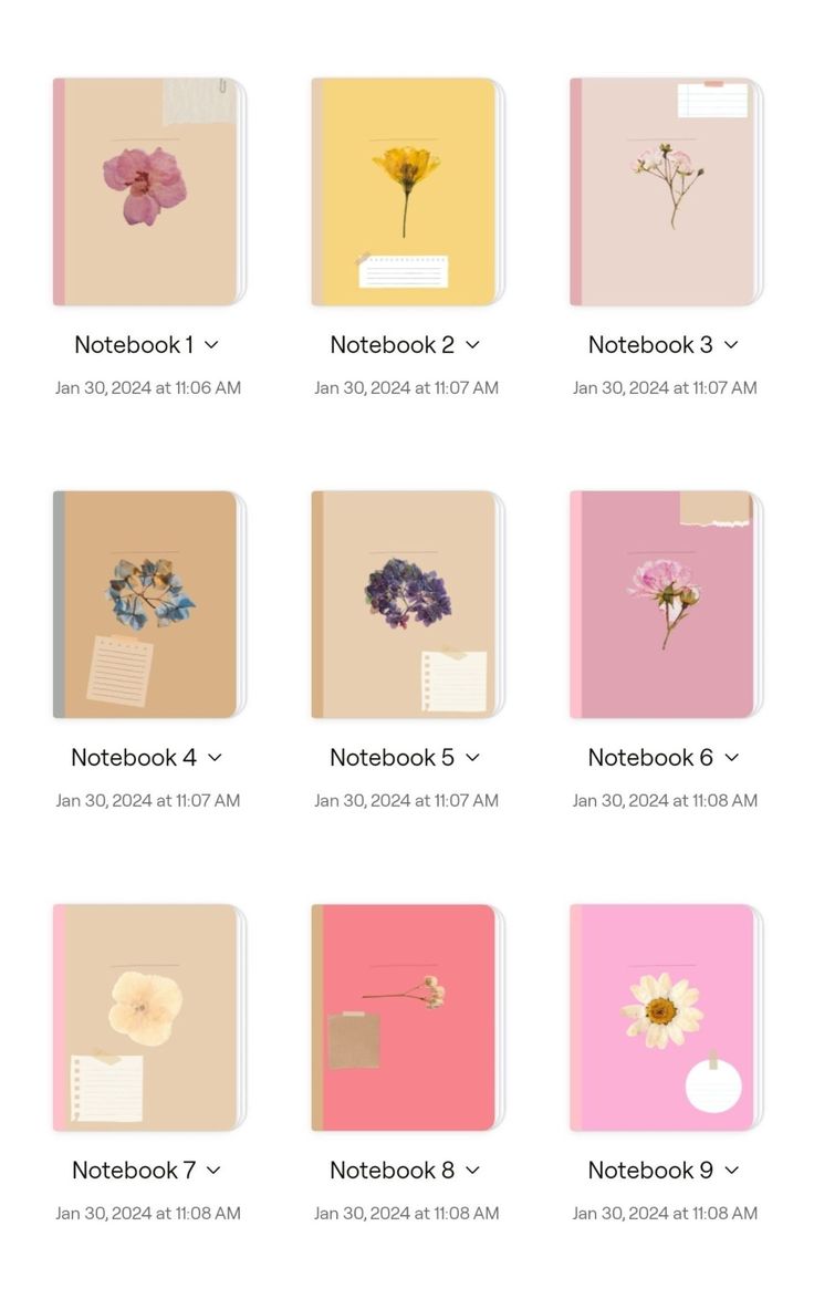 the different types of flowers are shown on this page, and it's all in pink