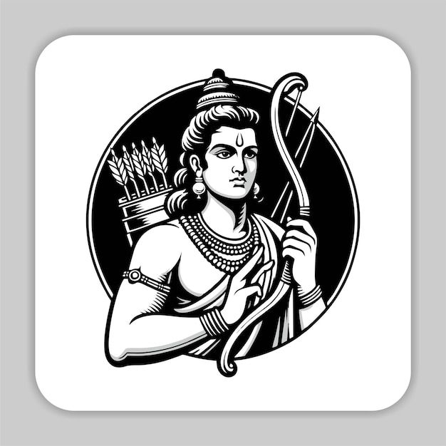 A black and white image of a god with a ... | Premium Vector #Freepik #vector #ramnavami #rudra #indra #sita Black And White God Images, Devotional Tattoo, Shiva Design, Drawing Symbols, Flute Drawing, Wing Tattoo Men, Cartoon Template, Camera Cartoon, Ram Wallpaper